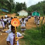 During a visit in 2015, ACT gifted the school with new  musical instruments to supplement the rudimentary band put together by the arts teacher.